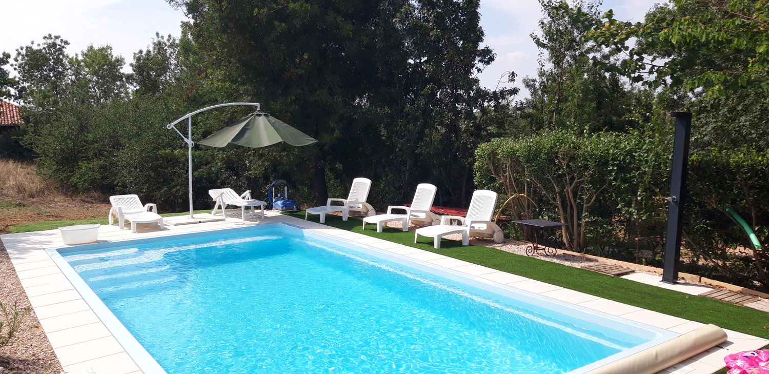 Gite de séjour La paguère, Piscine, Mauvezin