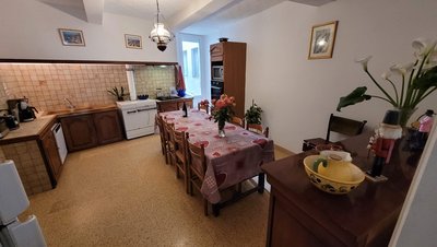 maison de vacances (cuisine salle à manger)L'Isle-en-Dodon Comminges Pyrénées