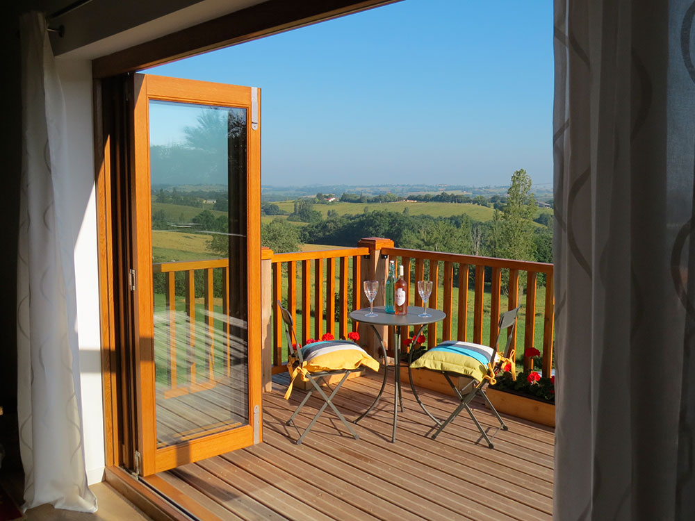 Gîte Les Volets Verts à Casssagnabère-Tournas