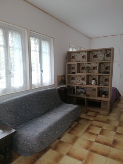 L'Isle-en-Dodon, Chez Maryse, QUENTIN Maryse,coin salon(1)