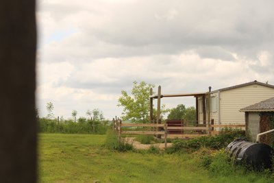 La Ferme de cassaret , aurignac, location mobil home