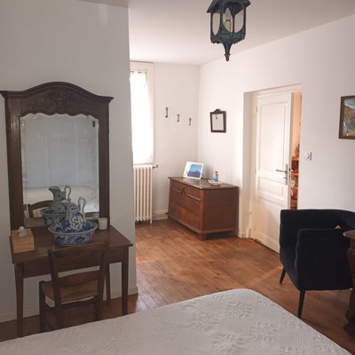 Le logis du Rocher - Chambres d'hôtes -chambre Saint Marcet - Comminges Pyrénées