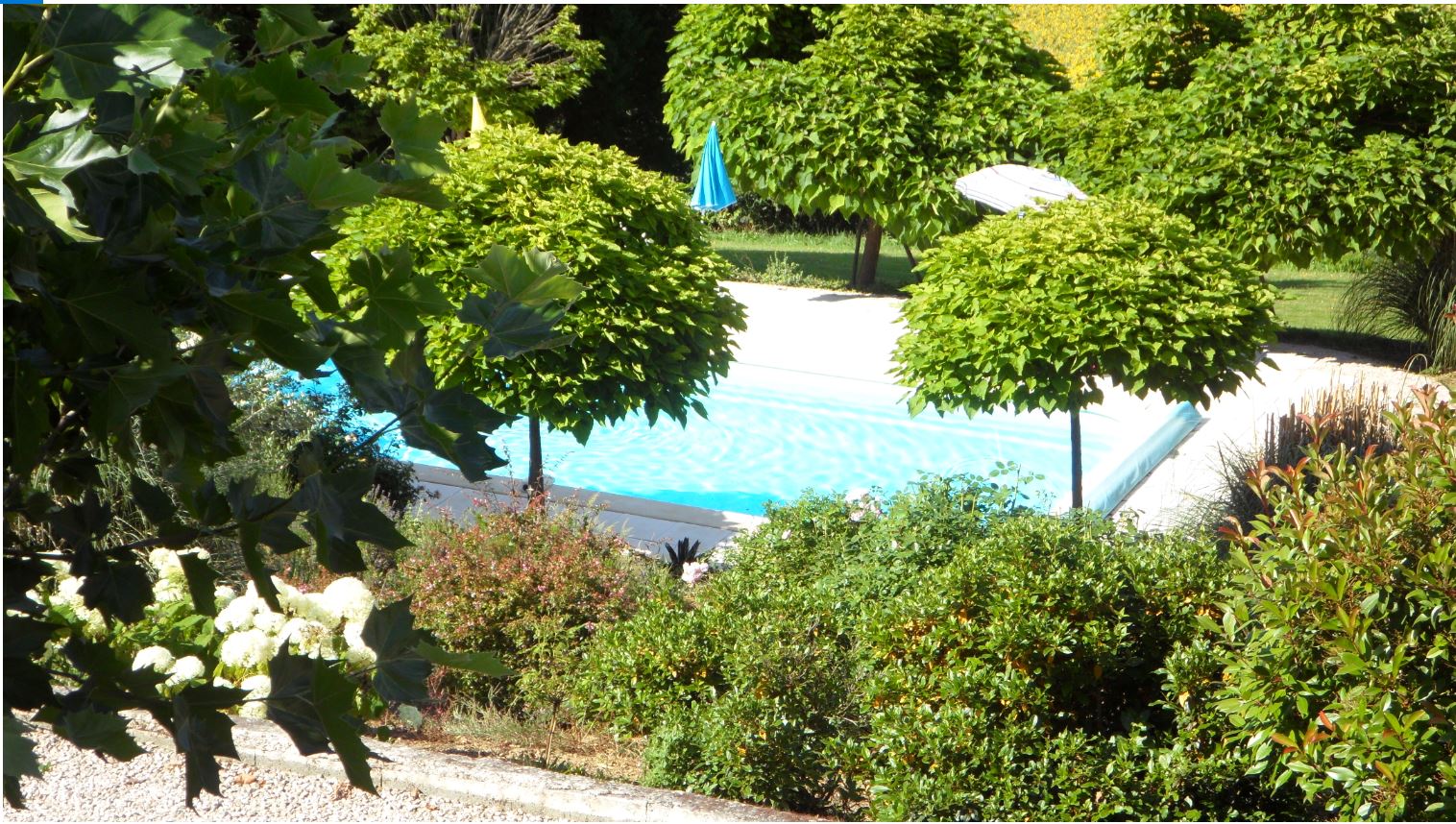 Gite Manon- Cazac La piscine