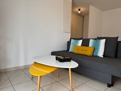 Appartement avec parking - Le salon - Montréjeau Comminges Pyrénées