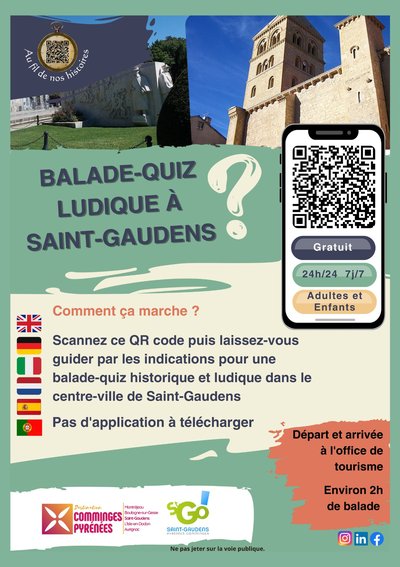 Sentier découverte ville Saint-Gaudens