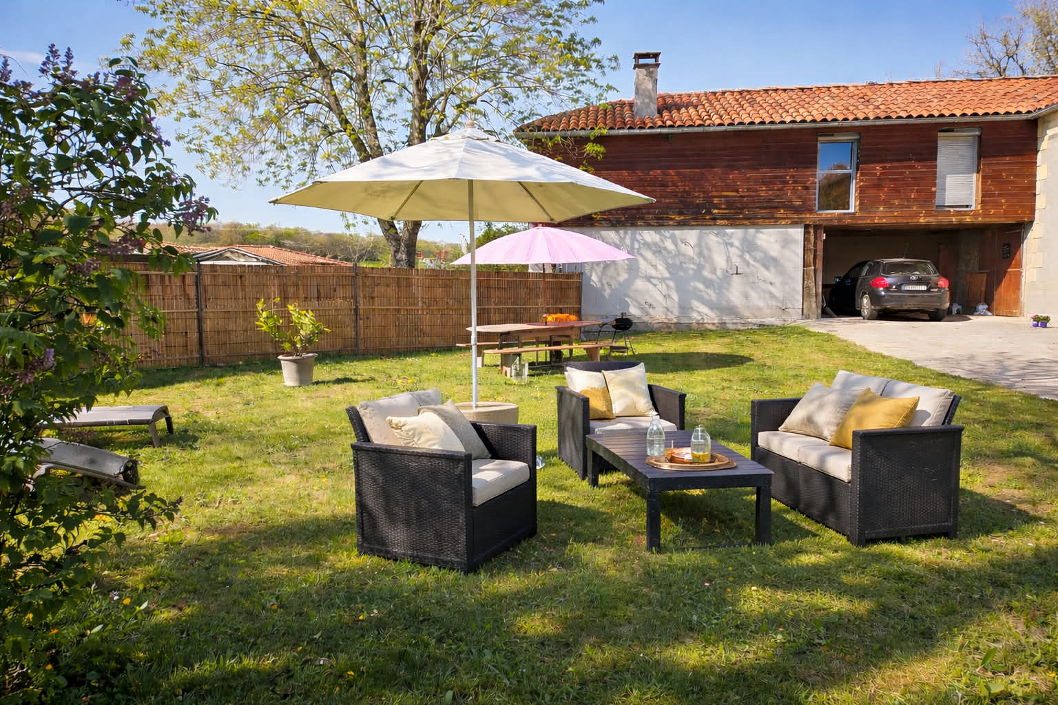 Gite de la foret - jardin -Cardeilhac