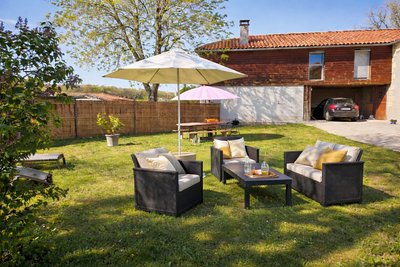 Gite de la foret - jardin -Cardeilhac