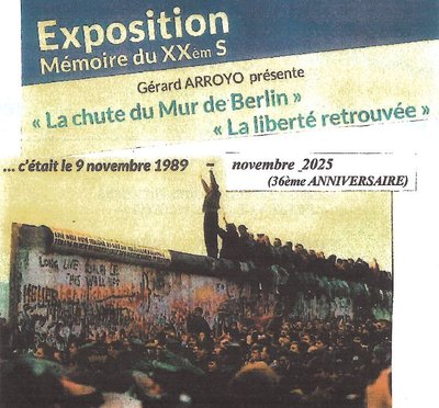 Expo La chute du mur de Berlin