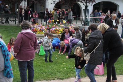 chasse aux oeufs Montrejeau
