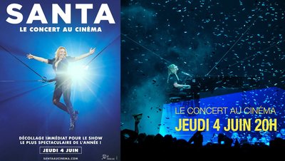 SANTA – LE CONCERT AU CINÉMA