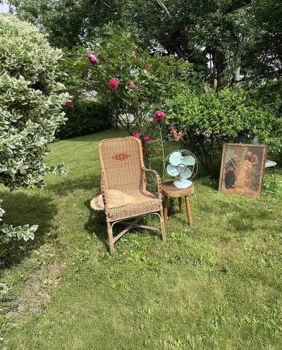«brocante au jardin»