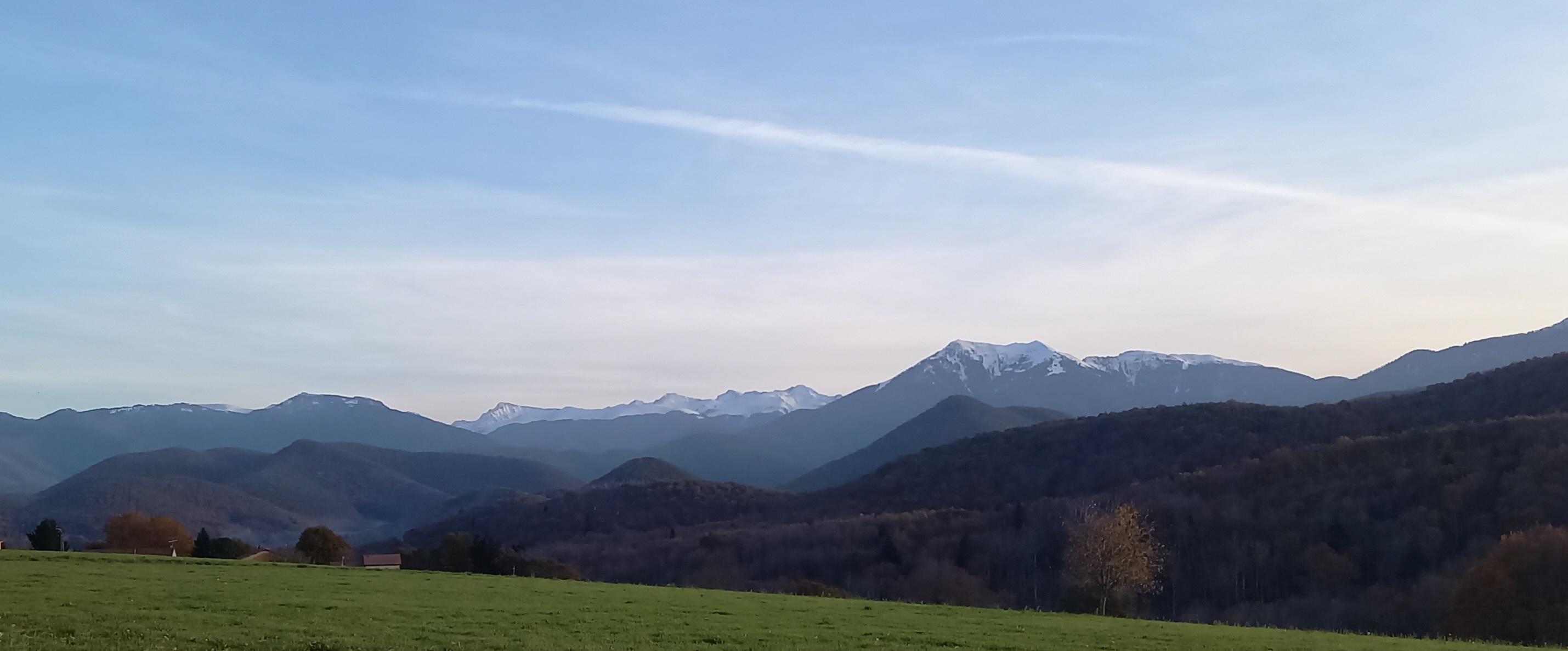 Vu sur les Pyrénées